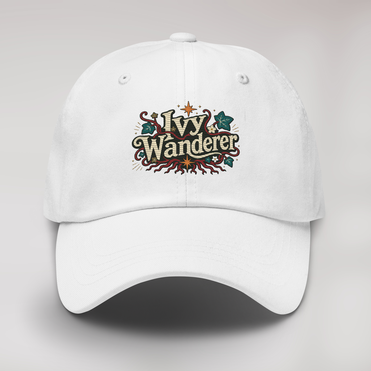 Ivy Wanderer Cap Retro – Farbe Weiß – Ansicht 1