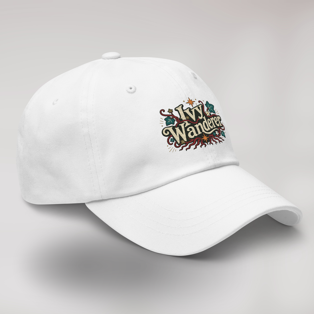 Ivy Wanderer Cap Retro – Farbe Weiß – Ansicht 2
