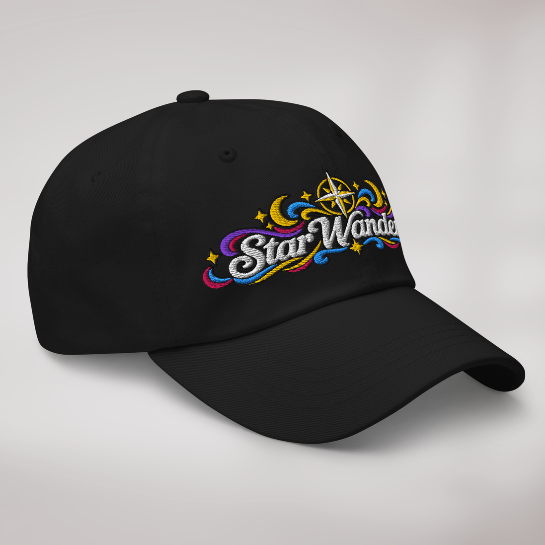Star Wanderer Cap Vibrant – Farbe Schwarz – Ansicht 3