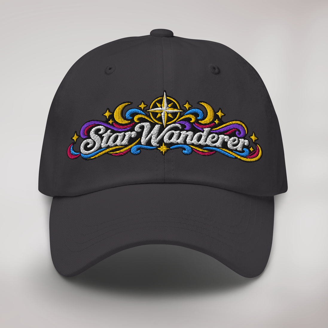 Star Wanderer Cap Vibrant – Farbe Dunkelgrau – Ansicht 1