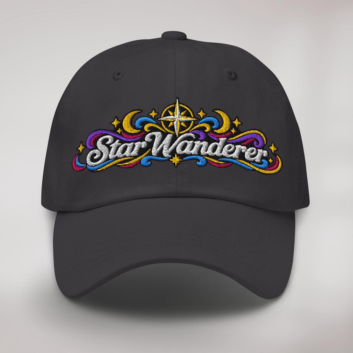 Star Wanderer Cap Vibrant – Farbe Dunkelgrau – Ansicht 1