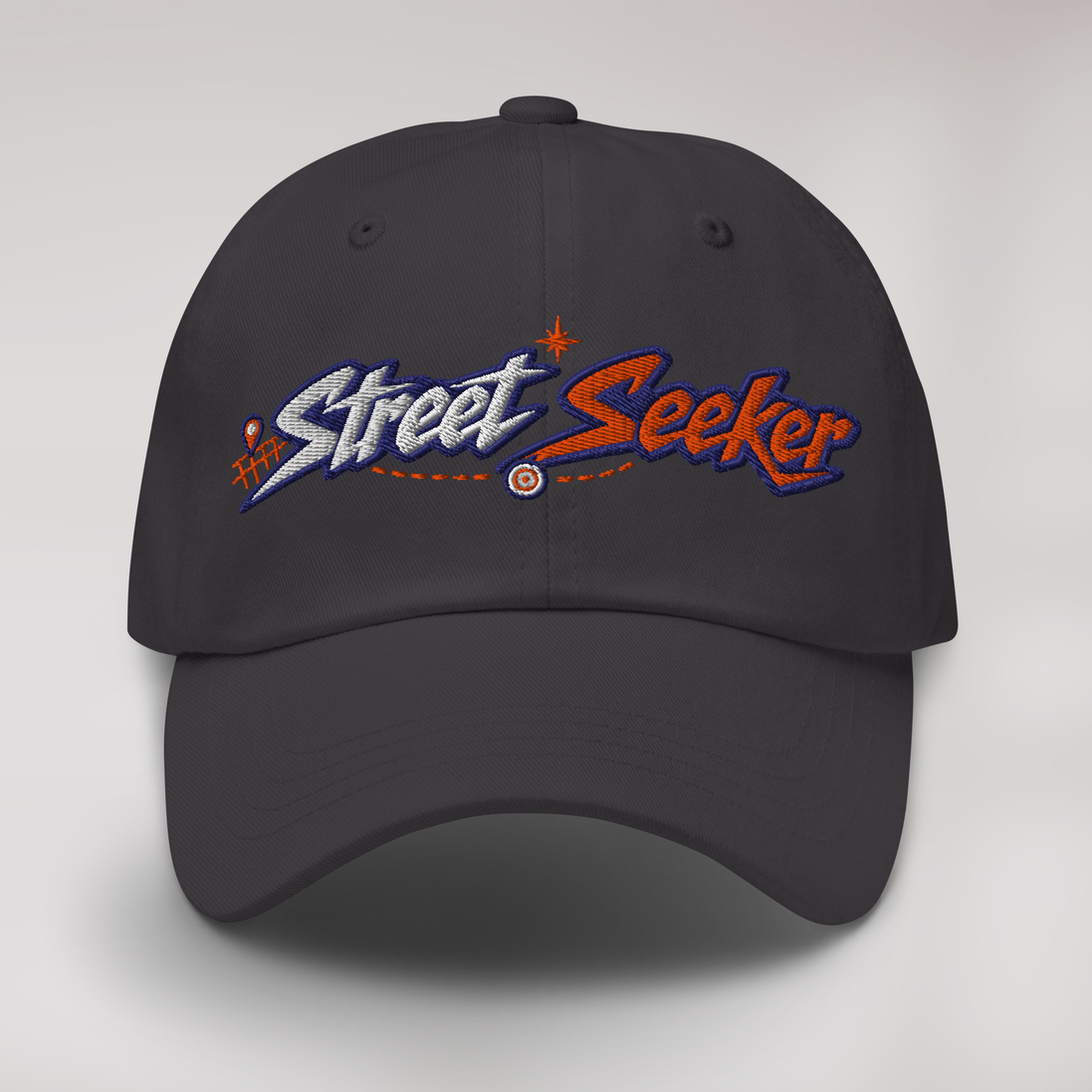 Street Seeker Cap Retro – Farbe Dunkelgrau – Ansicht 1