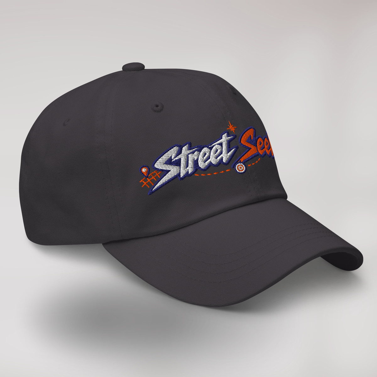 Street Seeker Cap Retro – Farbe Dunkelgrau – Ansicht 3