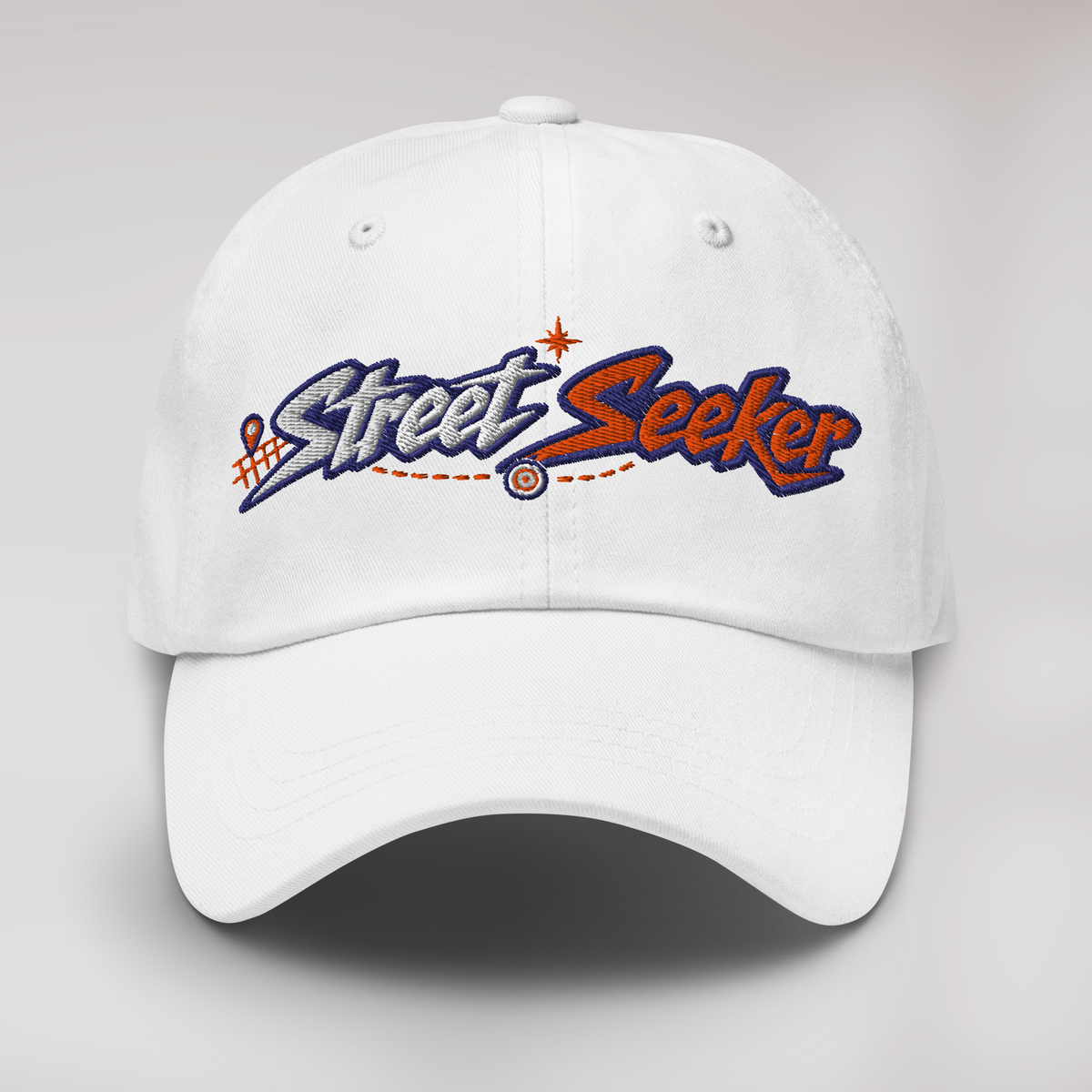 Street Seeker Cap Retro – Farbe Weiß – Ansicht 1