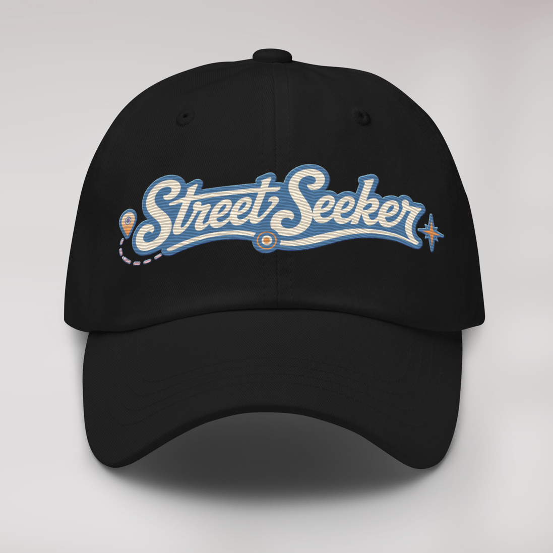 Street Seeker Cap Soft Blau ver. – Farbe Schwarz – Ansicht 1