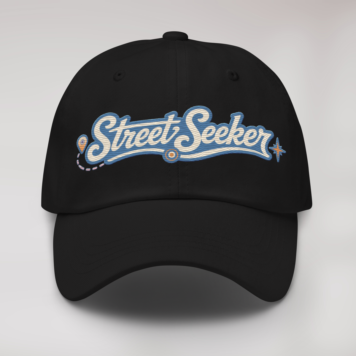 Street Seeker Cap Soft Blau ver. – Farbe Schwarz – Ansicht 1