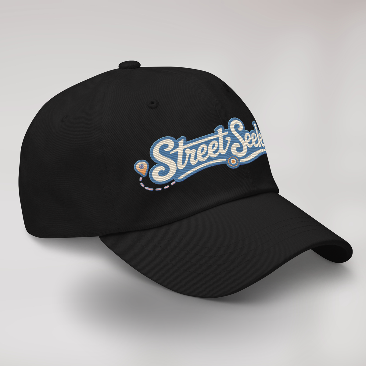 Street Seeker Cap Soft Blau ver. – Farbe Schwarz – Ansicht 3
