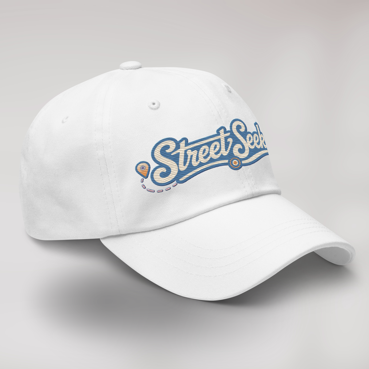 Street Seeker Cap Soft Blau ver. – Farbe Weiß – Ansicht 3