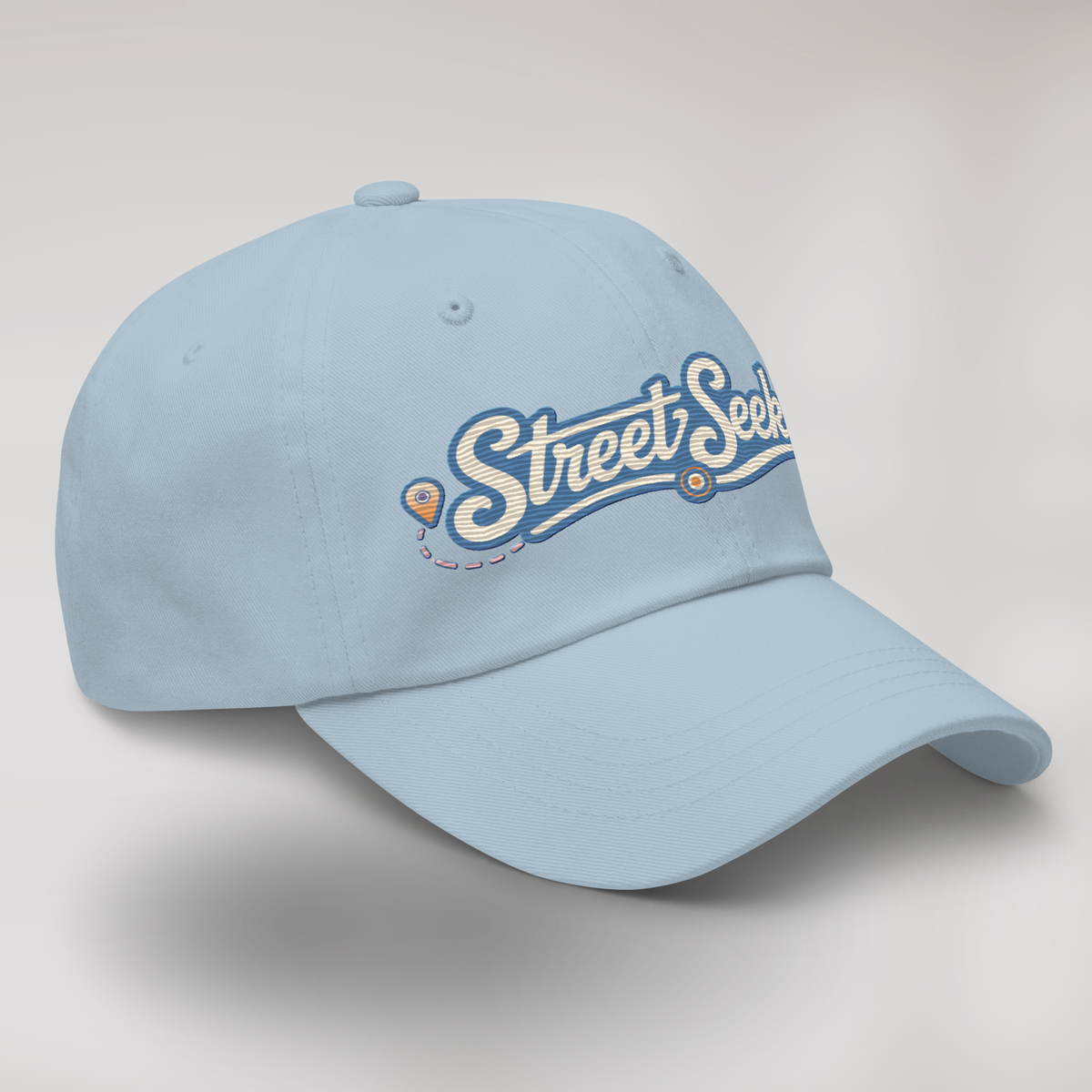 Street Seeker Cap Soft Blau ver. – Farbe Hellblau – Ansicht 3