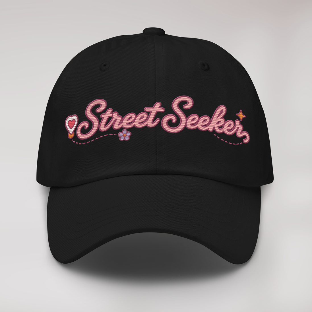 Street Seeker Cap Soft Pink ver. – Farbe Schwarz – Ansicht 1