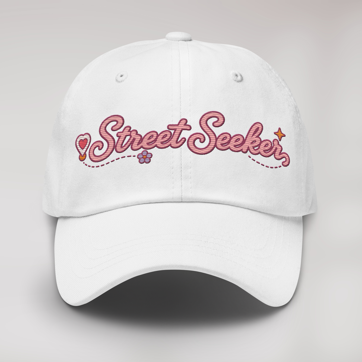 Street Seeker Cap Soft Pink ver. – Farbe Weiß – Ansicht 1
