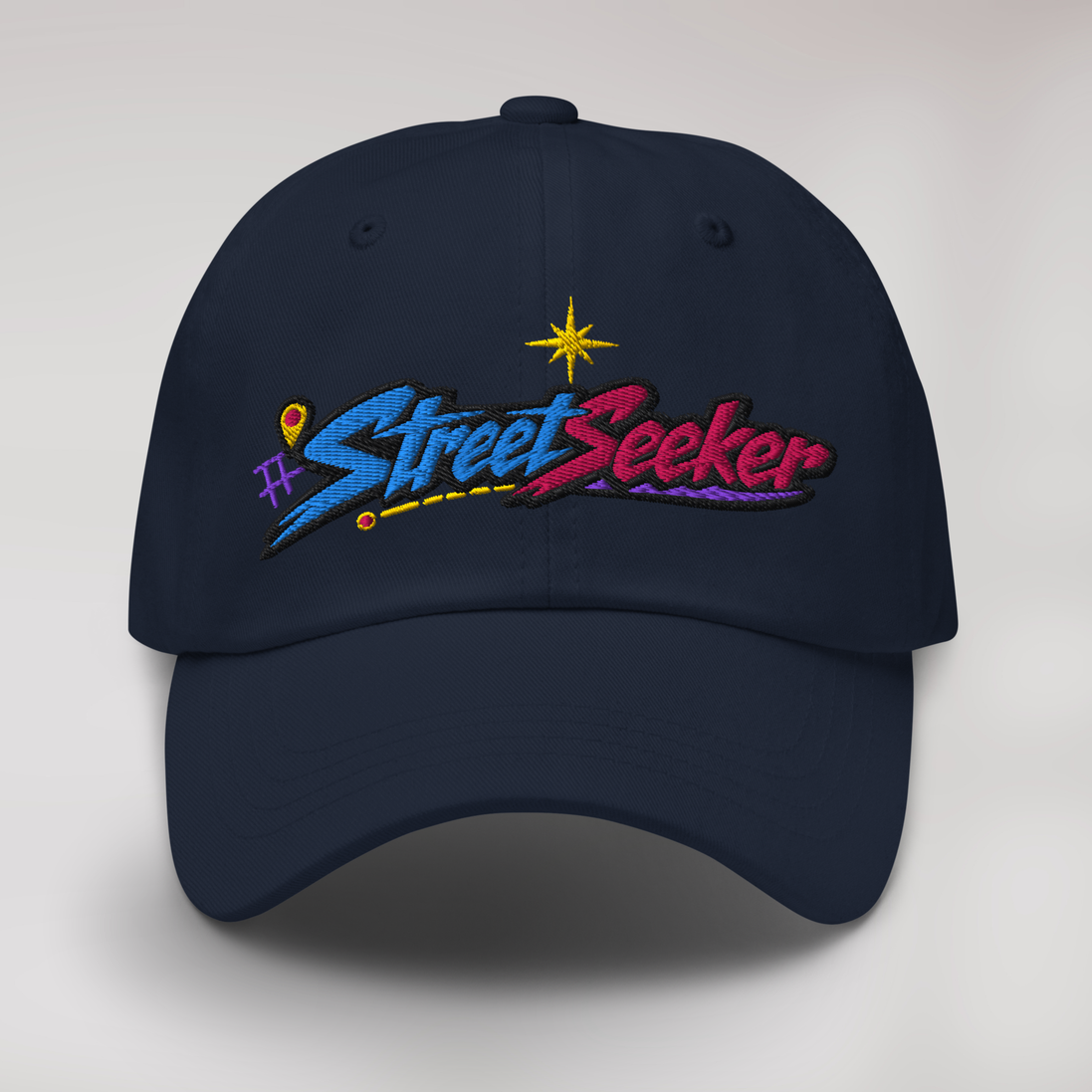 Street Seeker Cap Vibrant – Farbe Navy – Ansicht 1