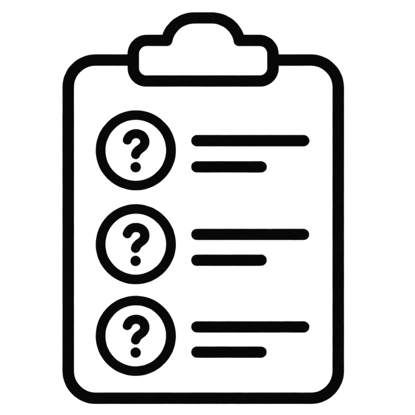 fragen beantworten icon. homepage