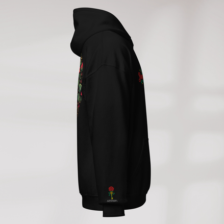 Bloom Guardian Hoodie Retro – Farbe Schwarz – Ansicht 2