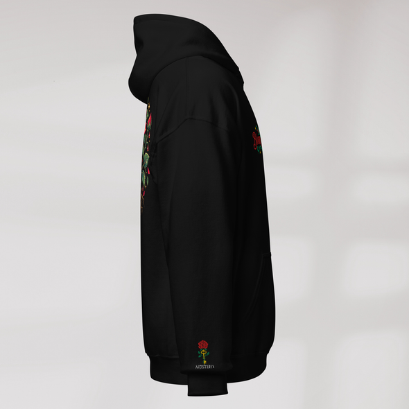 Bloom Guardian Hoodie Retro – Farbe Schwarz – Ansicht 2