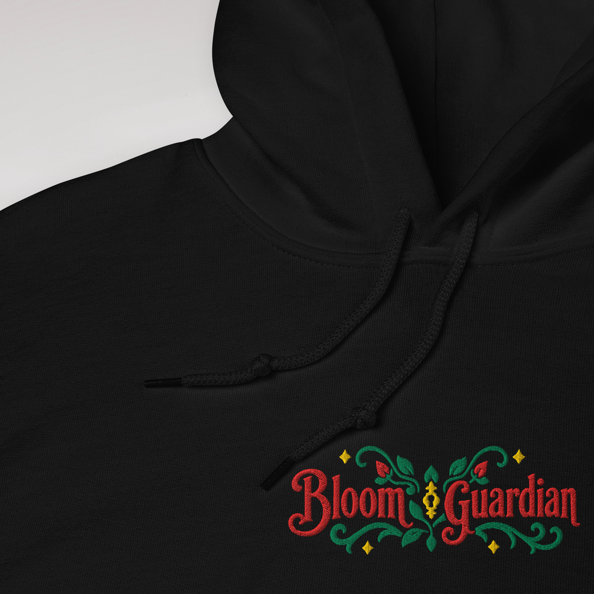Bloom Guardian Hoodie Retro – Farbe Schwarz – Ansicht 3