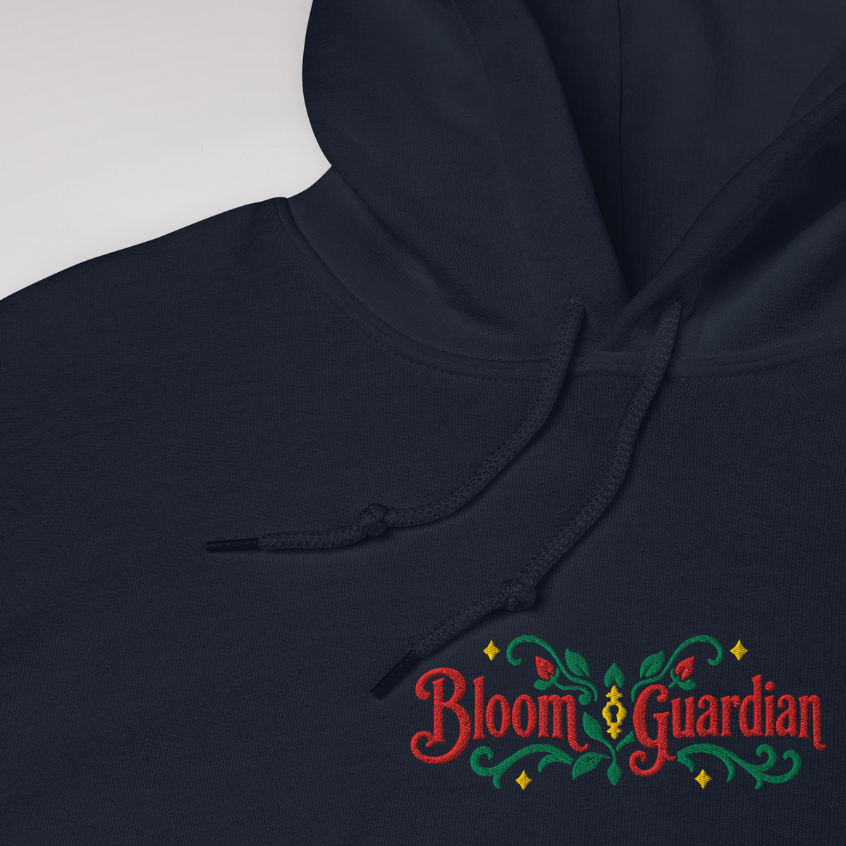 Bloom Guardian Hoodie Retro – Farbe Navy – Ansicht 4