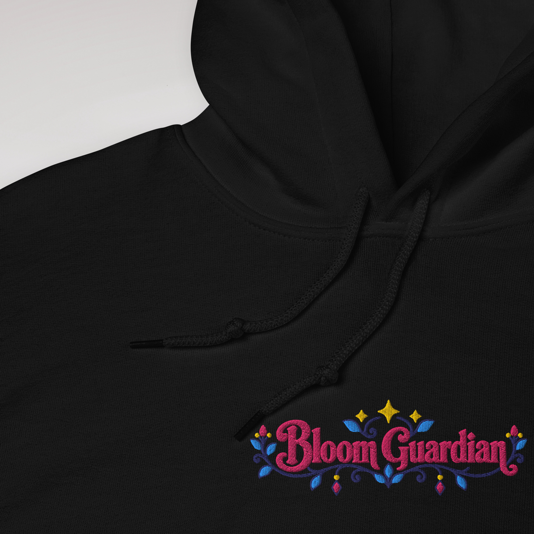Bloom Guardian Hoodie Vibrant – Farbe Schwarz – Ansicht 3
