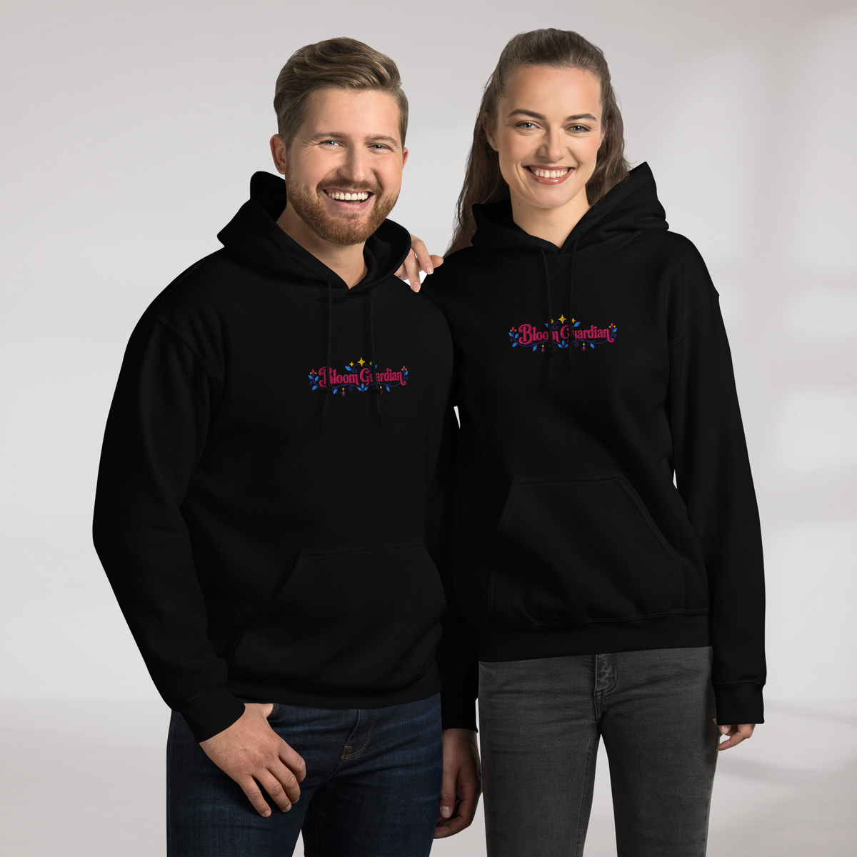 Bloom Guardian Hoodie Vibrant – Farbe Schwarz – Ansicht 7