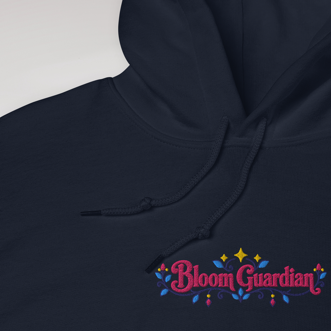 Bloom Guardian Hoodie Vibrant – Farbe Navy – Ansicht 3