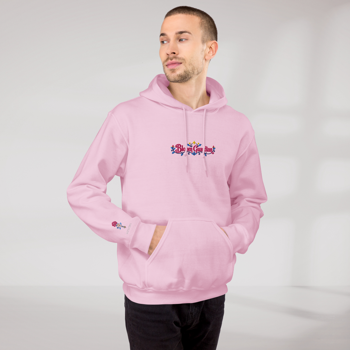 Bloom Guardian Hoodie Vibrant – Farbe Pink – Ansicht 10