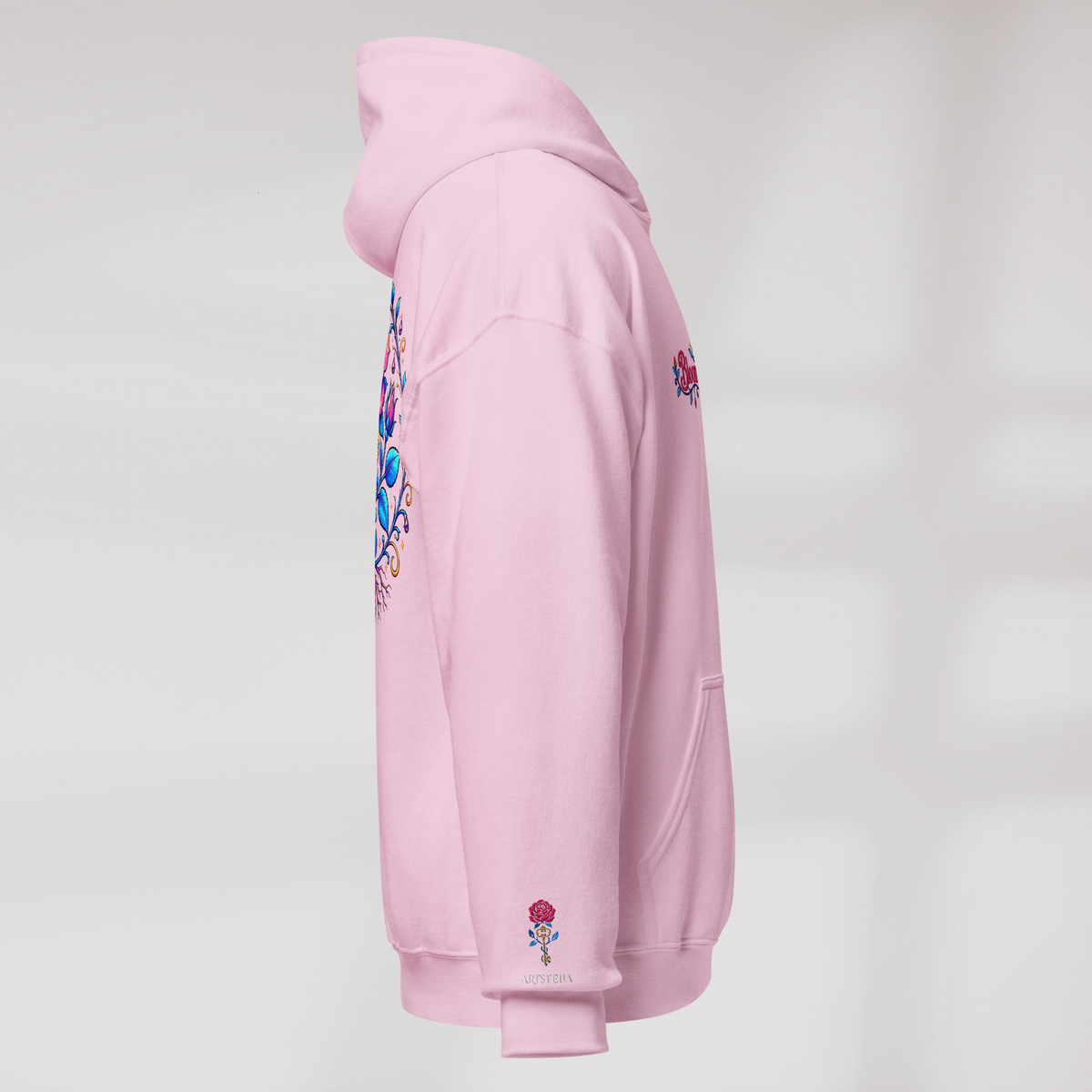 Bloom Guardian Hoodie Vibrant – Farbe Pink – Ansicht 2