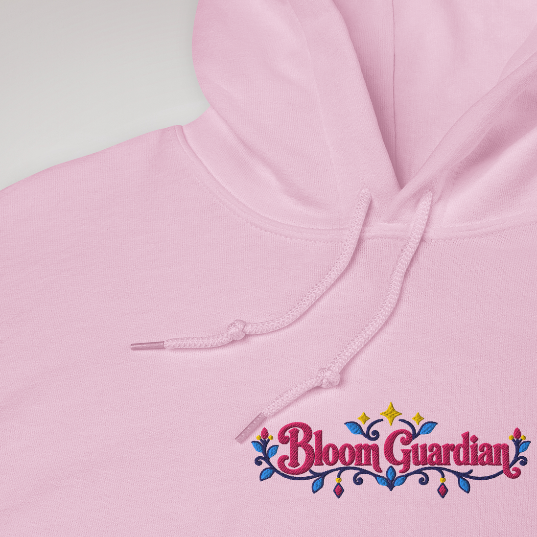 Bloom Guardian Hoodie Vibrant – Farbe Pink – Ansicht 3