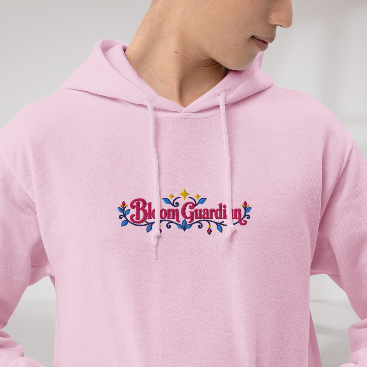 Bloom Guardian Hoodie Vibrant – Farbe Pink – Ansicht 6