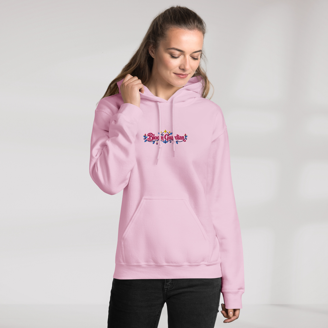 Bloom Guardian Hoodie Vibrant – Farbe Pink – Ansicht 7