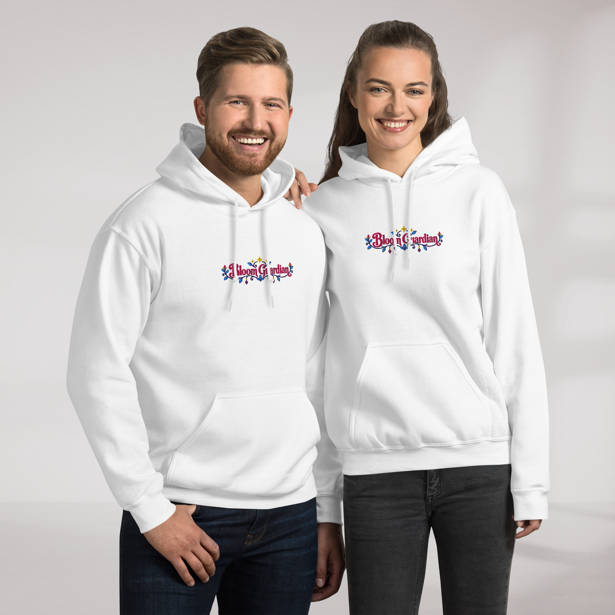 Bloom Guardian Hoodie Vibrant – Farbe Weiß – Ansicht 10