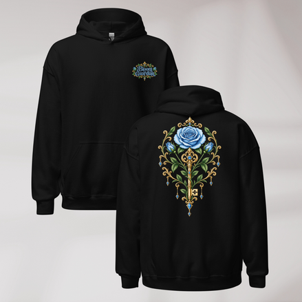 Bloom Guardian Hoodie Soft (M) – Farbe Schwarz – Ansicht 1