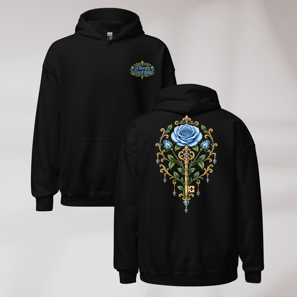 Bloom Guardian Hoodie Soft (M) – Farbe Schwarz – Ansicht 1
