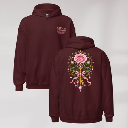 Bloom Guardian Hoodie Soft (F) – Farbe Kastanienbraun – Ansicht 1