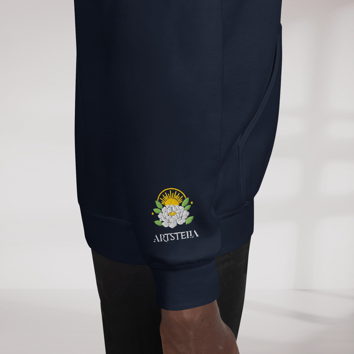 Bloom Seeker Hoodie Retro – Farbe Navy – Ansicht 5