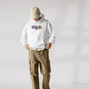 Bloom Seeker Hoodie Vibrant – Farbe Weiß – Ansicht 3