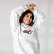 Bloom Seeker Hoodie Vibrant – Farbe Weiß – Ansicht 4