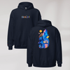 Concrete Poet Hoodie Vibrant (F) – Farbe Navy – Ansicht 1