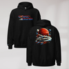 Cosmic Cruiser Hoodie Retro – Farbe Schwarz – Ansicht 1