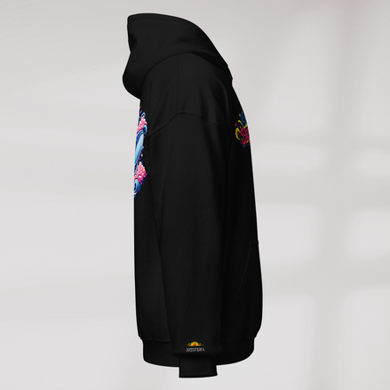 Cosmic Dreamer Hoodie Vibrant – Farbe Schwarz – Ansicht 2