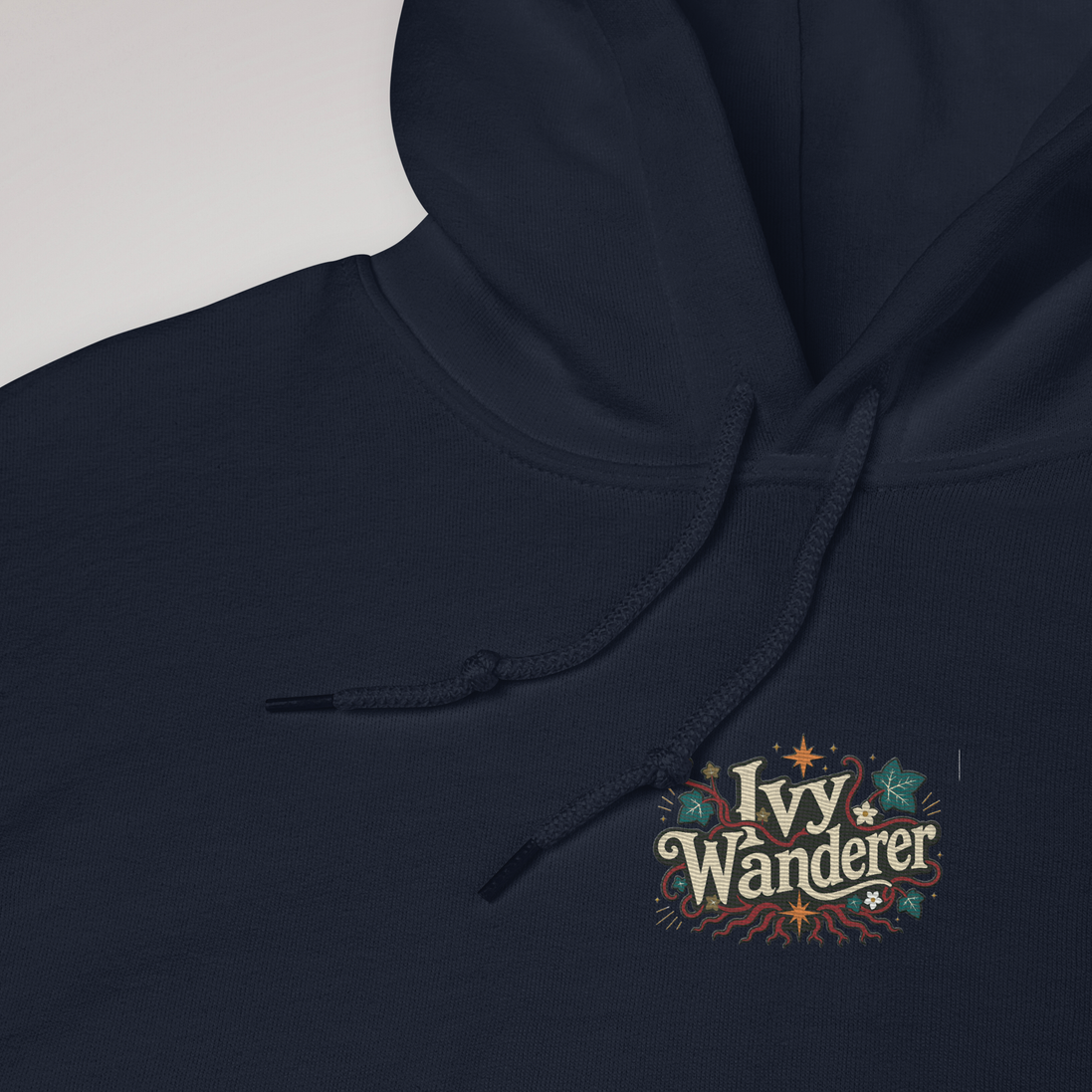 Ivy Wanderer Hoodie Retro – Farbe Navy – Ansicht 2