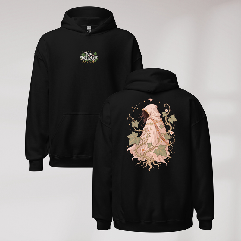 Ivy Wanderer Hoodie Soft (F) – Farbe Schwarz – Ansicht 1
