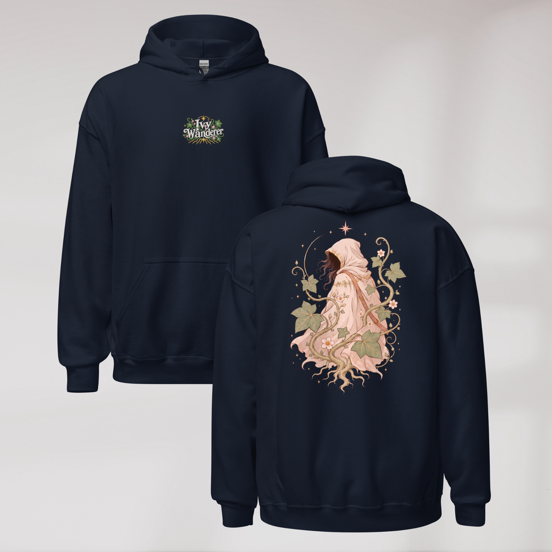 Ivy Wanderer Hoodie Soft (F) – Farbe Navy – Ansicht 1