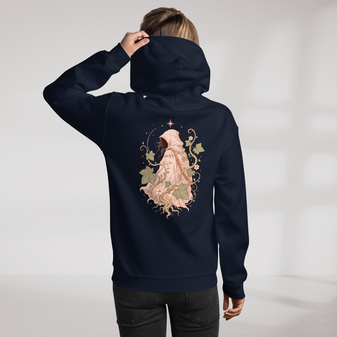 Ivy Wanderer Hoodie Soft (F) – Farbe Navy – Ansicht 5