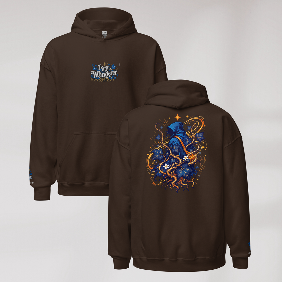 Ivy Wanderer Hoodie Vibrant (M) – Farbe Dunkle Schokolade – Ansicht 1