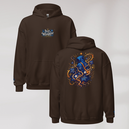 Ivy Wanderer Hoodie Vibrant (M) – Farbe Dunkle Schokolade – Ansicht 1