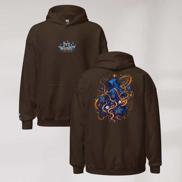 Ivy Wanderer Hoodie Vibrant (M) – Farbe Dunkle Schokolade – Ansicht 1