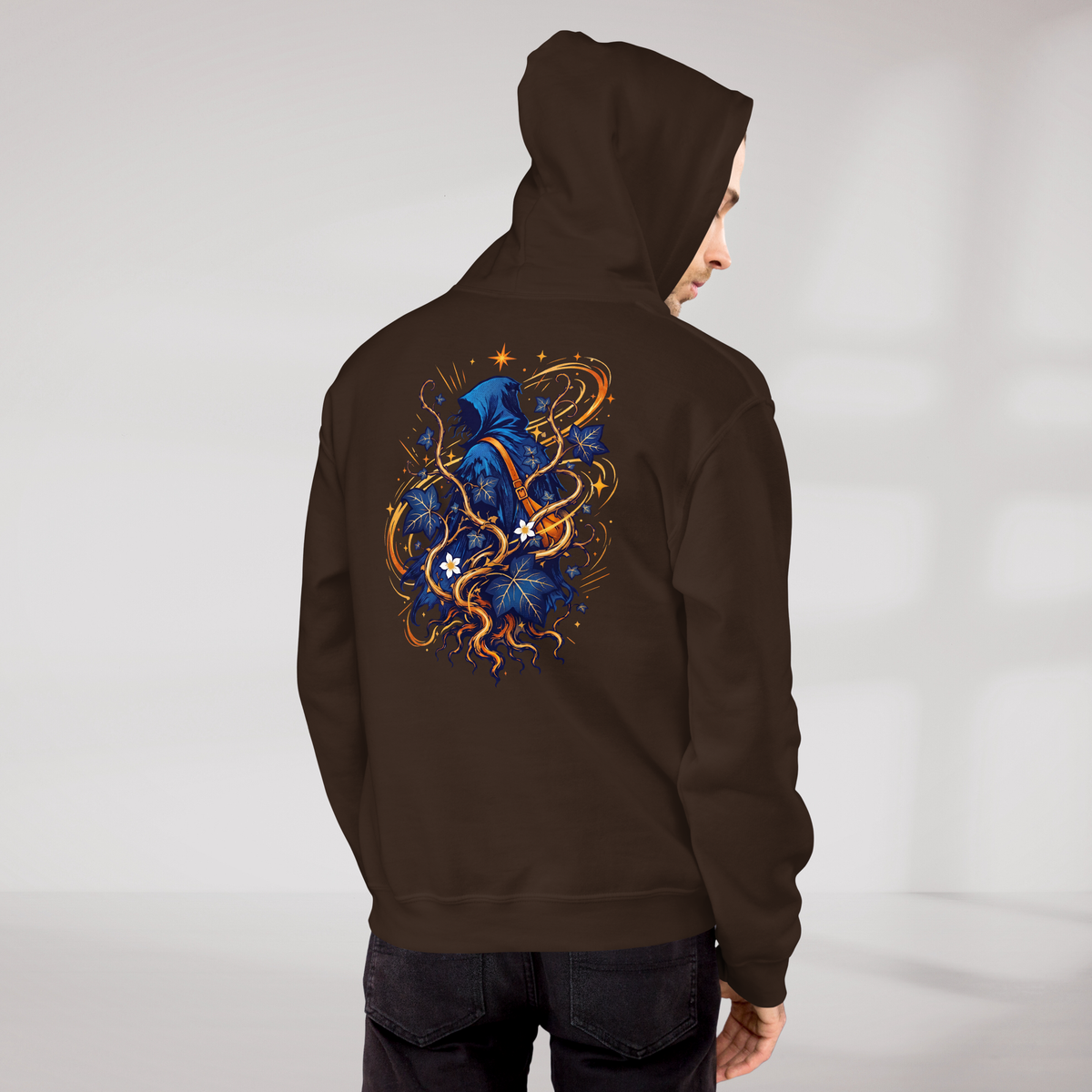 Ivy Wanderer Hoodie Vibrant (M) – Farbe Dunkle Schokolade – Ansicht 8