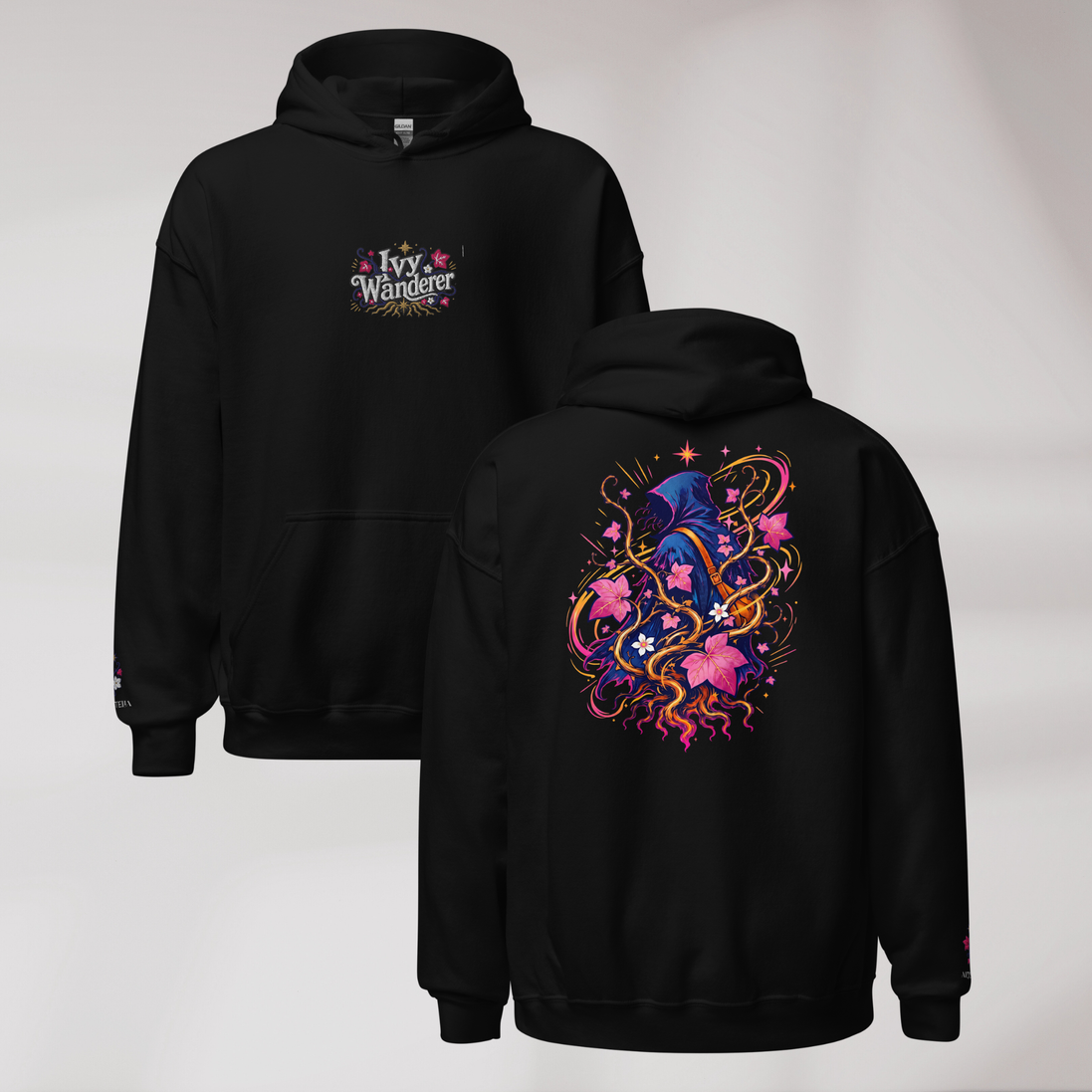 Ivy Wanderer Hoodie Vibrant (F) – Farbe Schwarz – Ansicht 1