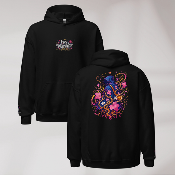 Ivy Wanderer Hoodie Vibrant (F) – Farbe Schwarz – Ansicht 1