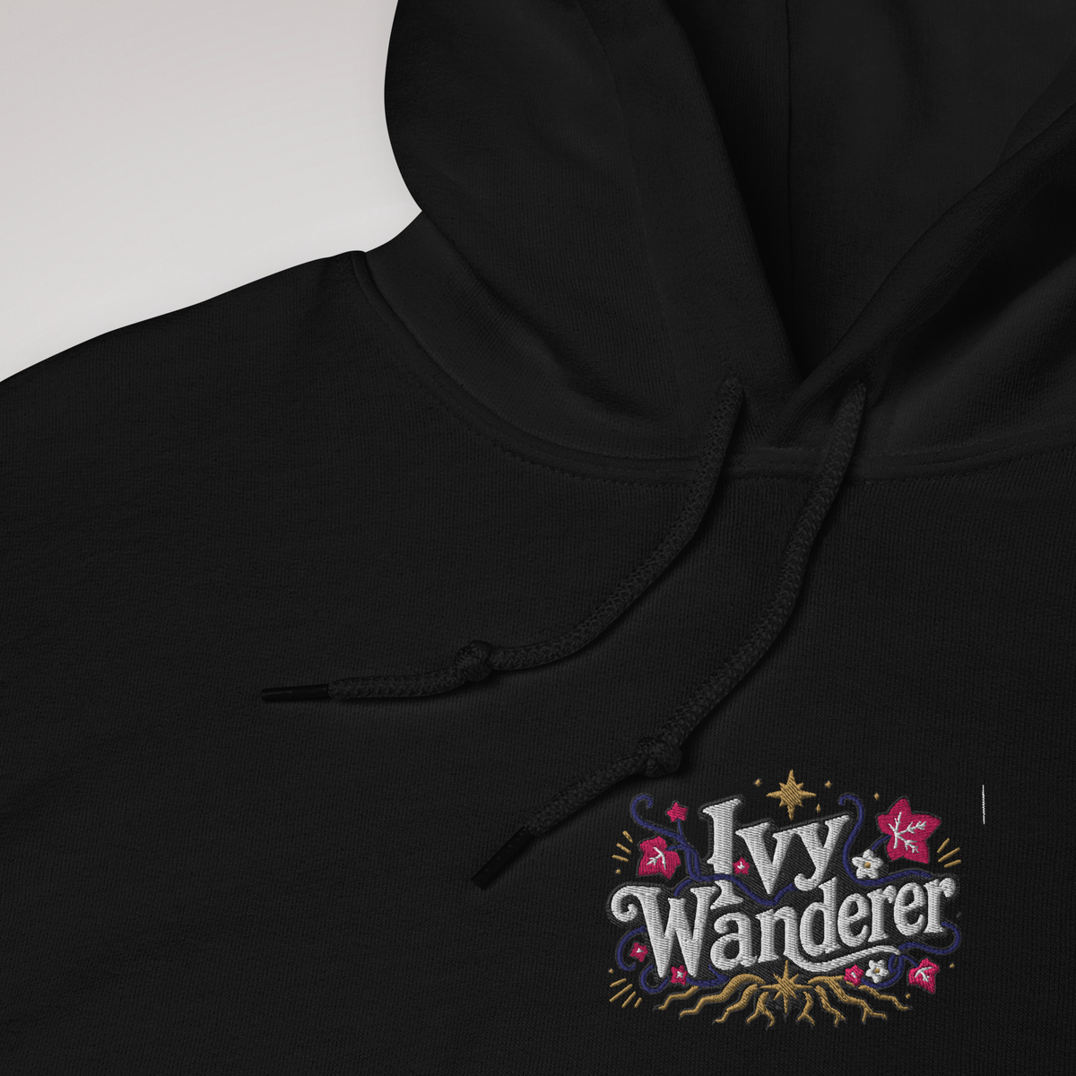 Ivy Wanderer Hoodie Vibrant (F) – Farbe Schwarz – Ansicht 3